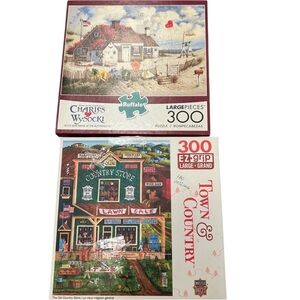 Puzzle Set of 2 - 300 Pieces